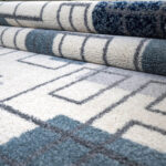 Aspire Geometric Blue Rug