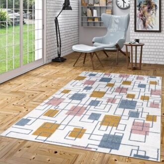 Aspire Geometric Multicoloured Rug