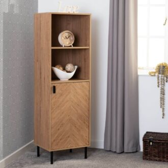 Leon 1 Door 2 Shelf Cabinet