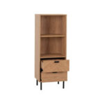 Leon 2 Drawer 2 Shelf Cabinet