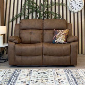 Gilmore 2 Seater Sofa - Brown