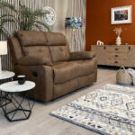 Gilmore 2 Seater Sofa - Brown
