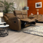 Gilmore 3 Seater Sofa - Brown