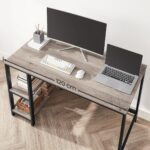 Song Computer Desk With Storage - Light