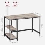 Song Computer Desk With Storage - Light