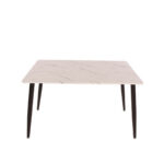 Aspen 1+4 Dining Set - White Grey