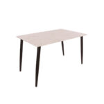 Aspen 1+4 Dining Set - White Grey