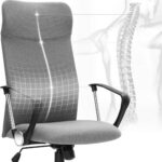 Song High Back Office Chair - Grey