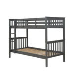 Rose Single Bunkbed - Grey