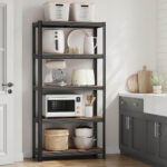 Song Metal Shelving Unit - Black