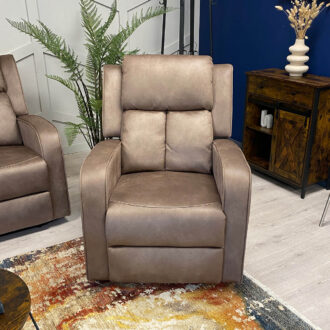 Hillsdale Reclining Armchair - Taupe