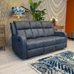 Hillsdale Grey 3 Seater