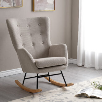 Hayden rocking chair beige