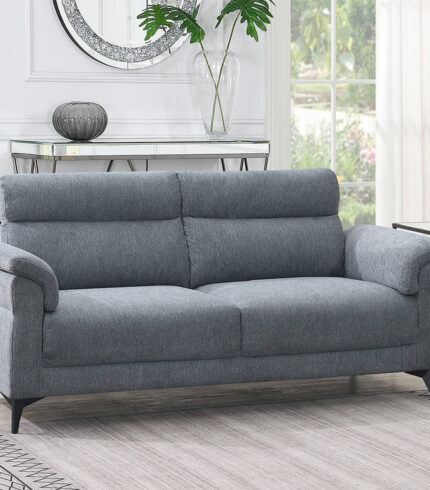 roxy grey 3 seater