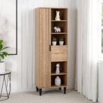Tessa 1 Door 2 Drawer Bookcase