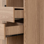 Tessa 1 Door 2 Drawer Bookcase