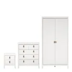 Barcelona Bedroom Package Two in White