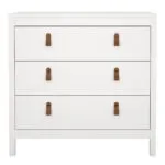 Barcelona Chest 3 Drawers in White