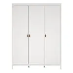 Barcelona Wardrobe with 3 Doors in White