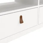 Barcelona TV Unit 3 Drawers in White