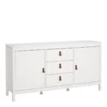 Barcelona Sideboard 2 Doors 3 Drawers in White