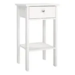 Barcelona Bedside Table with 1 Drawer in W