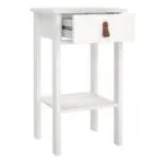 Barcelona Bedside Table with 1 Drawer in W