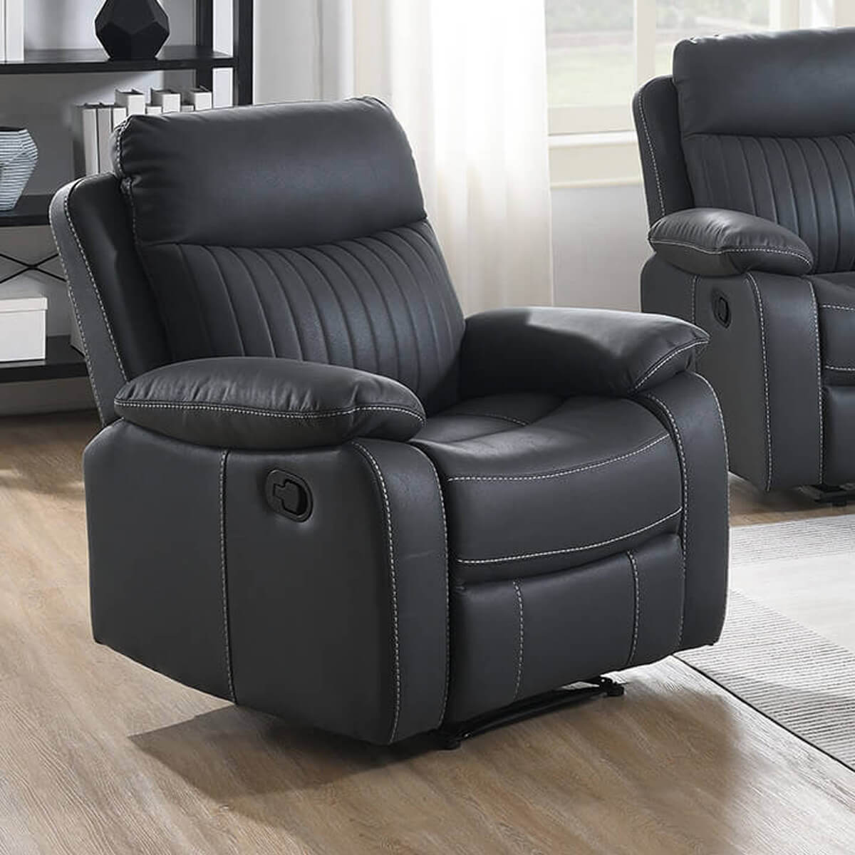 BLY-311-DKGY-1 Barkley Armchair