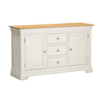 BORDEAUX 2 DOOR 3 DRAWER SIDEBOARD - IVORY OAK 400-405-053 01.jpg