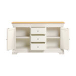 BORDEAUX 2 DOOR 3 DRAWER SIDEBOARD - IVORY OAK 400-405-053 03.jpg