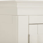 BORDEAUX 2 DOOR WARDROBE - IVORY 100-101-233 PR