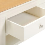 BORDEAUX 2 DRAWER COFFEE TABLE - IVORY OAK 300-301-092 07