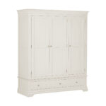 BORDEAUX 3 DOOR WARDROBE - IVORY 100-101-235