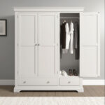 BORDEAUX 3 DOOR WARDROBE - IVORY 100-101-235 PR