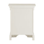 BORDEAUX 3 DRAWER BEDSIDE - IVORY 100-103-120