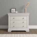 BORDEAUX 3 DRAWER CHEST - IVORY 100-102-227