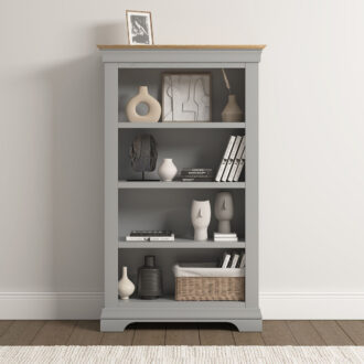 BORDEAUX BOOKCASE - PEBBLE GREY OAK 300-306-055