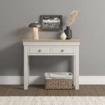 BORDEAUX CONSOLE TABLE - IVORY OAK 300-304-037