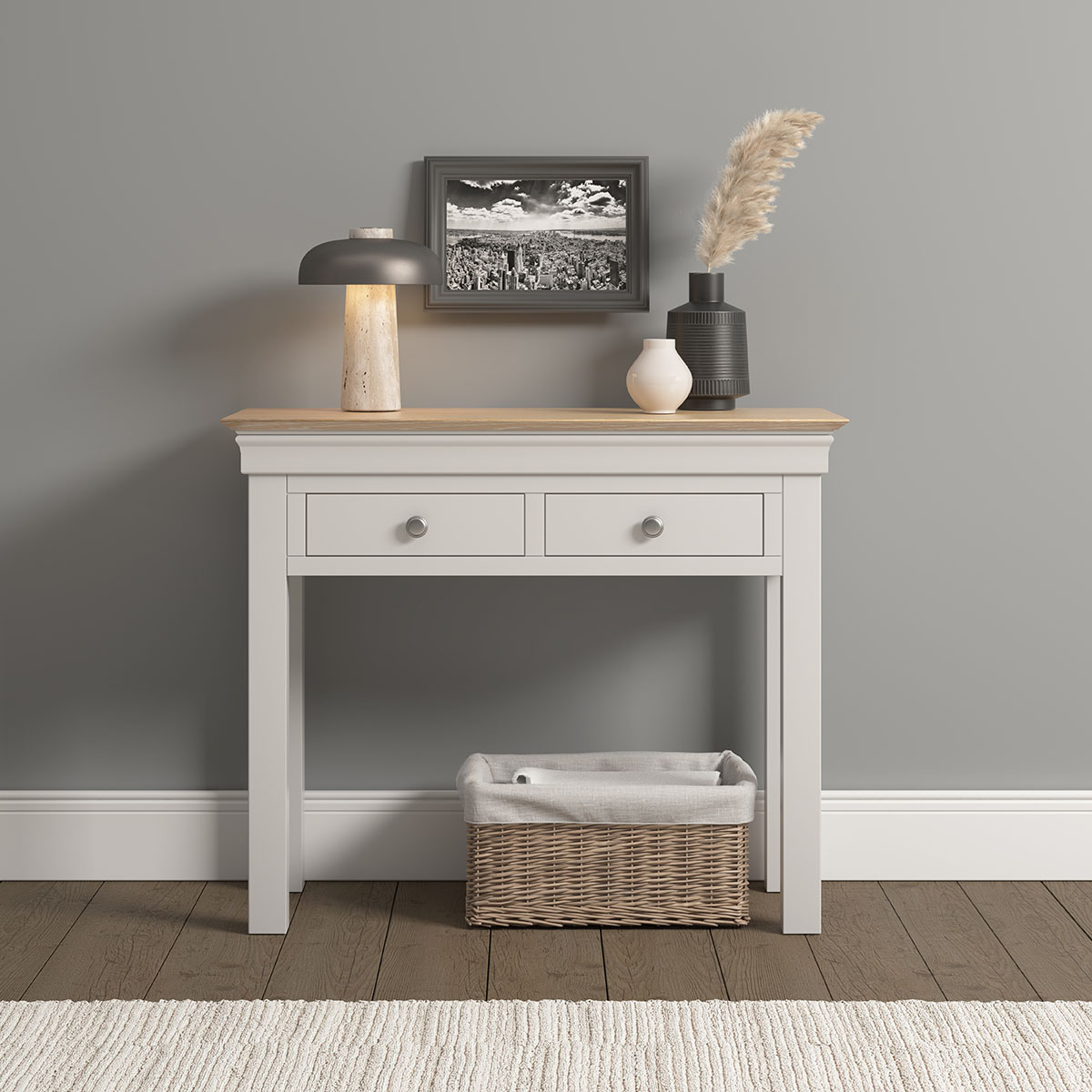 BORDEAUX CONSOLE TABLE - IVORY OAK 300-304-037 08 BORDEAUX CONSOLE TABLE - IVORY OAK 300-304-037