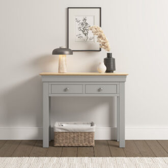 BORDEAUX CONSOLE TABLE - PEBBLE GREY OAK 300-304-036
