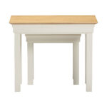 BORDEAUX NEST OF 2 TABLES - IVORY OAK 300-303-044