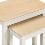 BORDEAUX NEST OF 2 TABLES - IVORY OAK 300-303-044