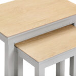 BORDEAUX NEST OF 2 TABLES - PEBBLE GREY OAK 300-303-043