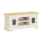 BORDEAUX SMALL TV STAND - IVORY OAK 300-305-064