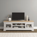 BORDEAUX TV STAND - IVORY OAK 300-305-062