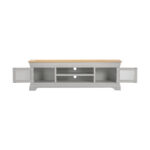 BORDEAUX TV STAND - PEBBLE GREY OAK 300-305-061