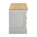 BORDEAUX TV STAND - PEBBLE GREY OAK 300-305-061