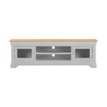 BORDEAUX TV STAND - PEBBLE GREY OAK 300-305-061