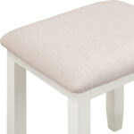 Bordeaux Dressing Table Stool Ivory