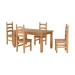 Corona 1+4 Dining Set